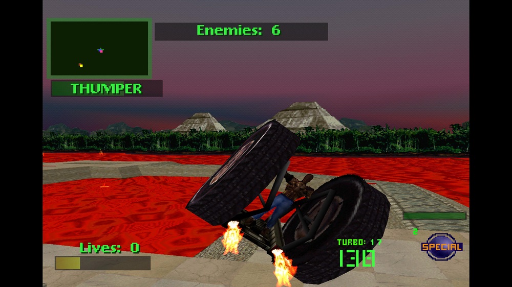 حالت دونفره؛ جایی که Twisted Metal 2 واقعاً خطرناک می&zwnj;شود